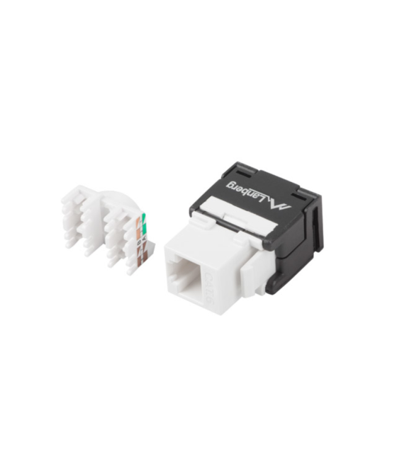 Conector keystone lanberg cat.6 utp rj45 180º toolless