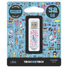 TECH ONE TECH Music dream 32 Gb USB 2.0 - Imagen 3