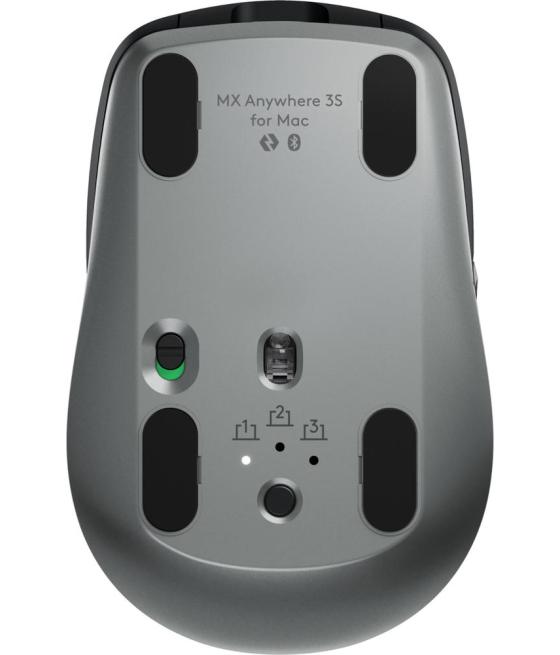 Raton inalambrico logitech master series mx anywhere 3s para mac negro
