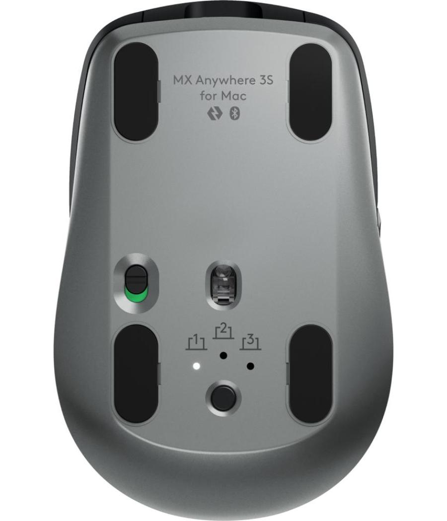Raton inalambrico logitech master series mx anywhere 3s para mac negro
