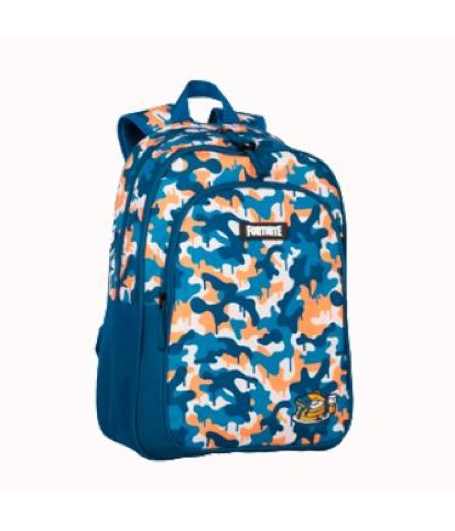 Toybags mochila fortnite blue camo doble compartimento adaptable a carro 3 bolsillos