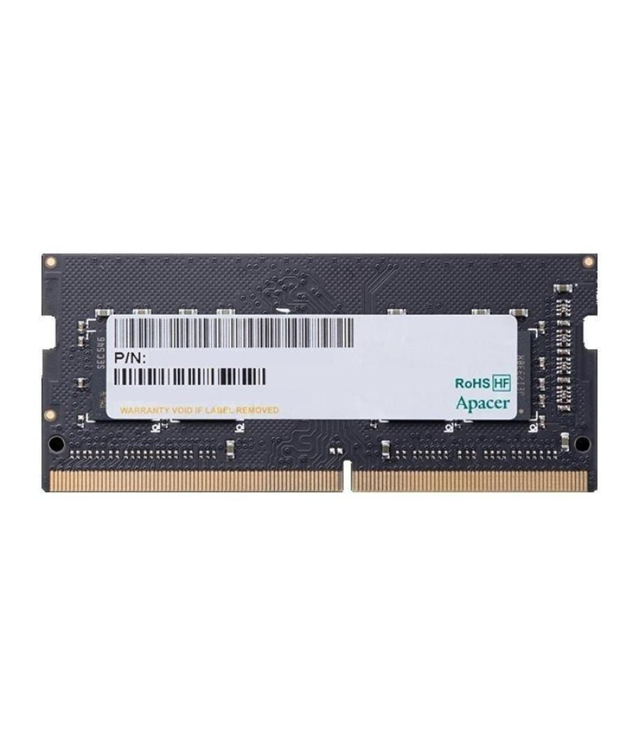 Memoria ram apacer es.08g2v.gnh 8gb/ ddr4/ 2666mhz/ 1.2v/ cl19/ sodimm