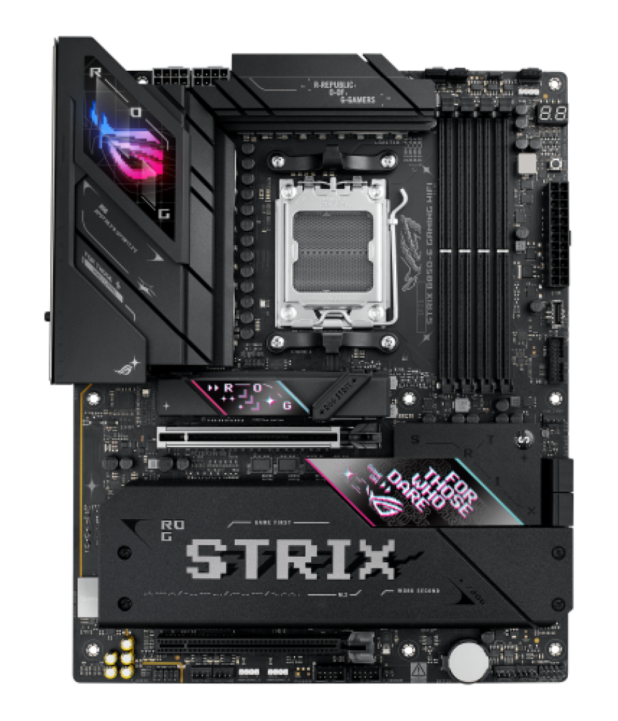 Asus rog strix b850-e gaming wifi amd b850 zócalo am5 atx