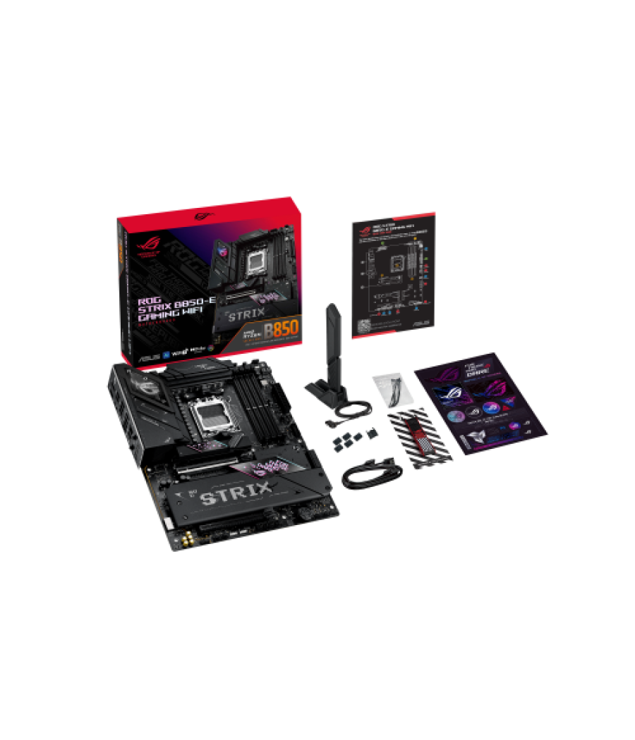 Asus rog strix b850-e gaming wifi amd b850 zócalo am5 atx