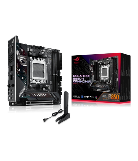 Asus rog strix b850-i gaming wifi amd b850 zócalo am5 mini itx