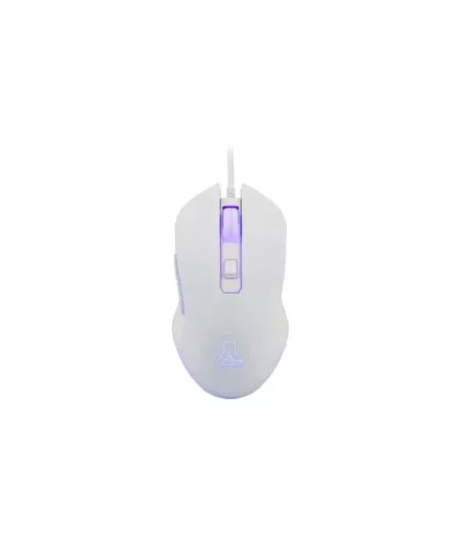 Gaming mouse - wired illuminated - 6400 dpi - white