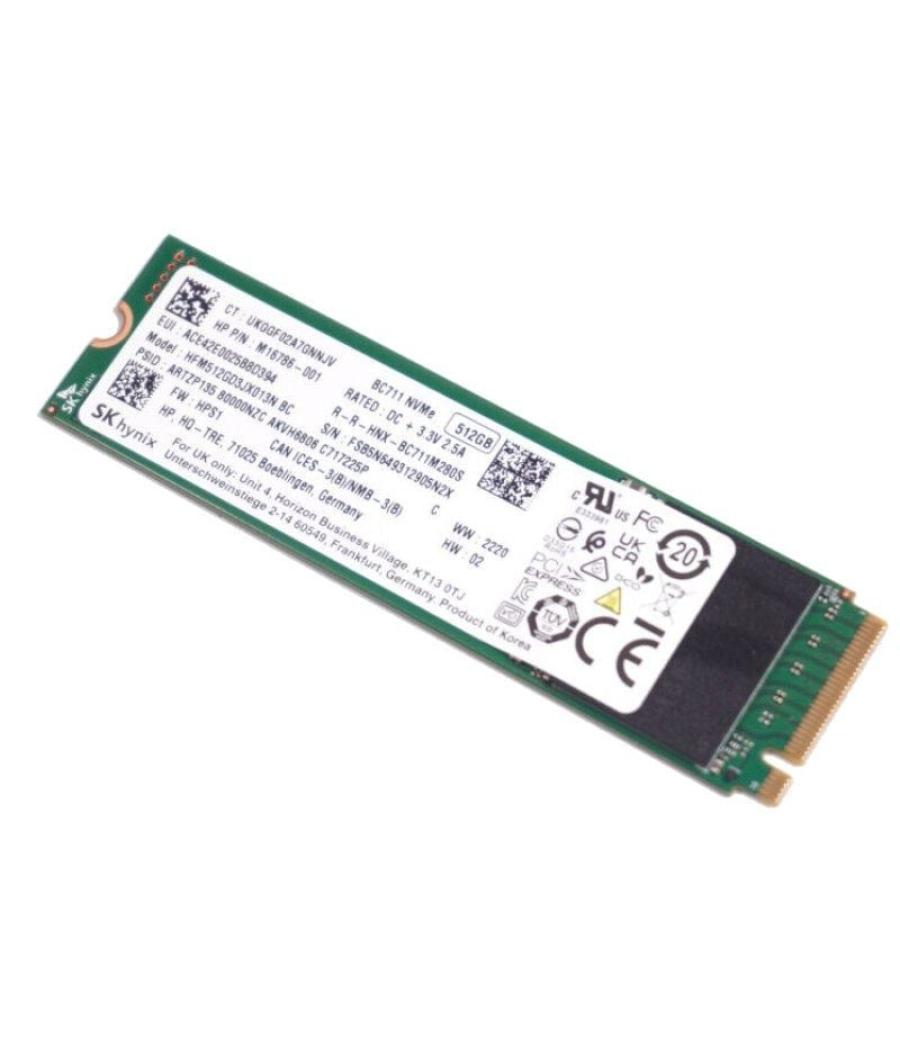 Disco ssd sk hynix bc711 512gb/ m.2 2280 pcie/ full capacity