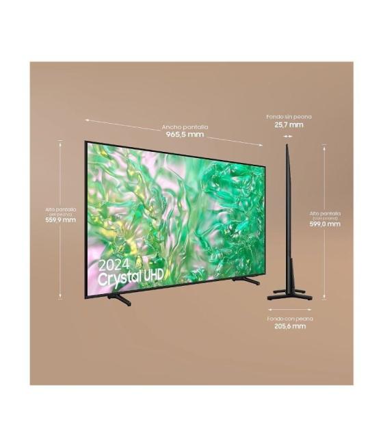 Televisor samsung crystal uhd tu43du8005 43'/ ultra hd 4k/ smart tv/ wifi
