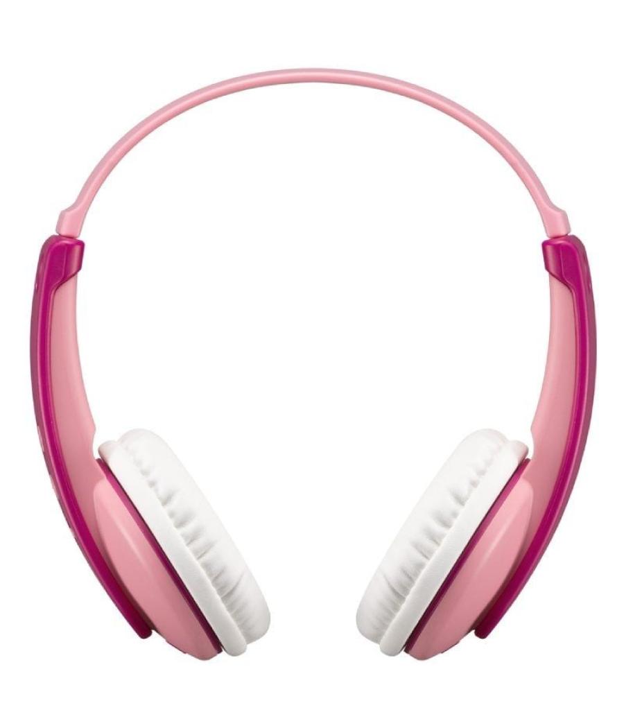 Auriculares infantiles inalámbricos jvc tinyphone ha-kd10w/ bluetooth/ rosas