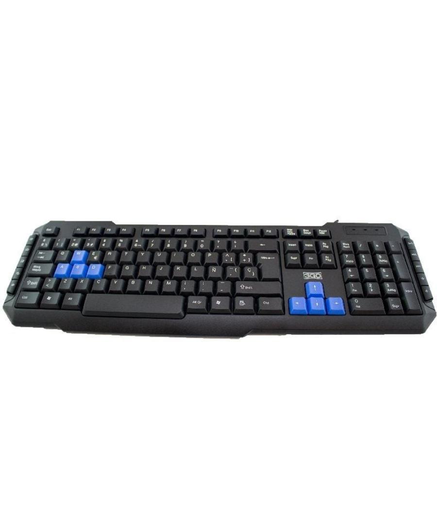 Pack gaming 3go combodrileh 2/ teclado + ratón + auriculares