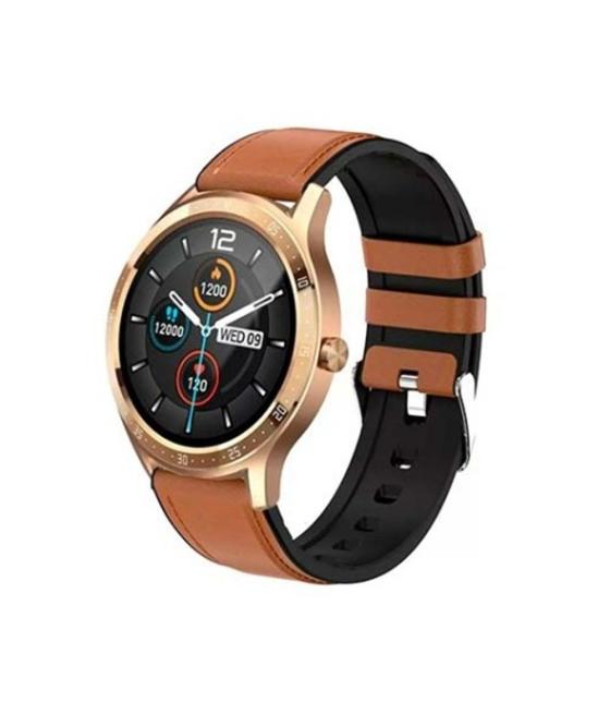 Smartwatch maxcom fw43 cobalt 2 gold 1.28pulgadas