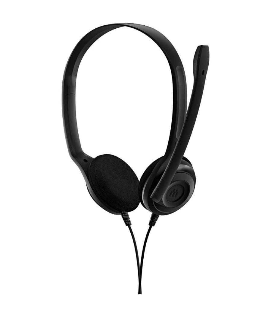 Auriculares epos sennheiser estereo con microfono negros pc 3 chat