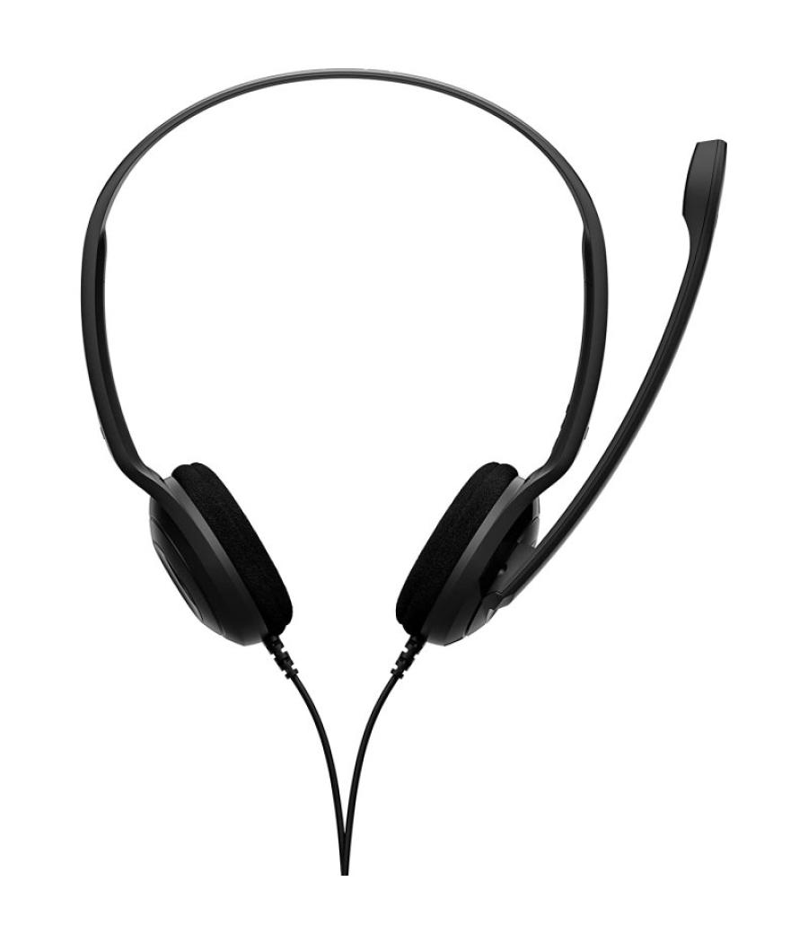 Auriculares epos sennheiser estereo con microfono negros pc 3 chat