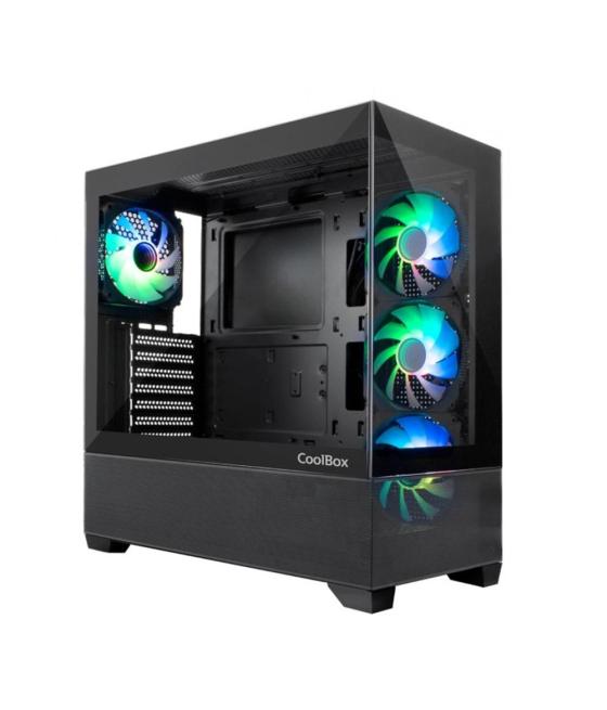 Caja ordenador gaming coolbox ga250 vision argb atx