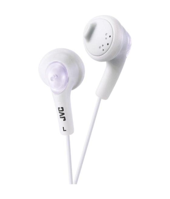 Auriculares intrauditivos jvc ha-f160-w-e/ jack 3.5/ blancos