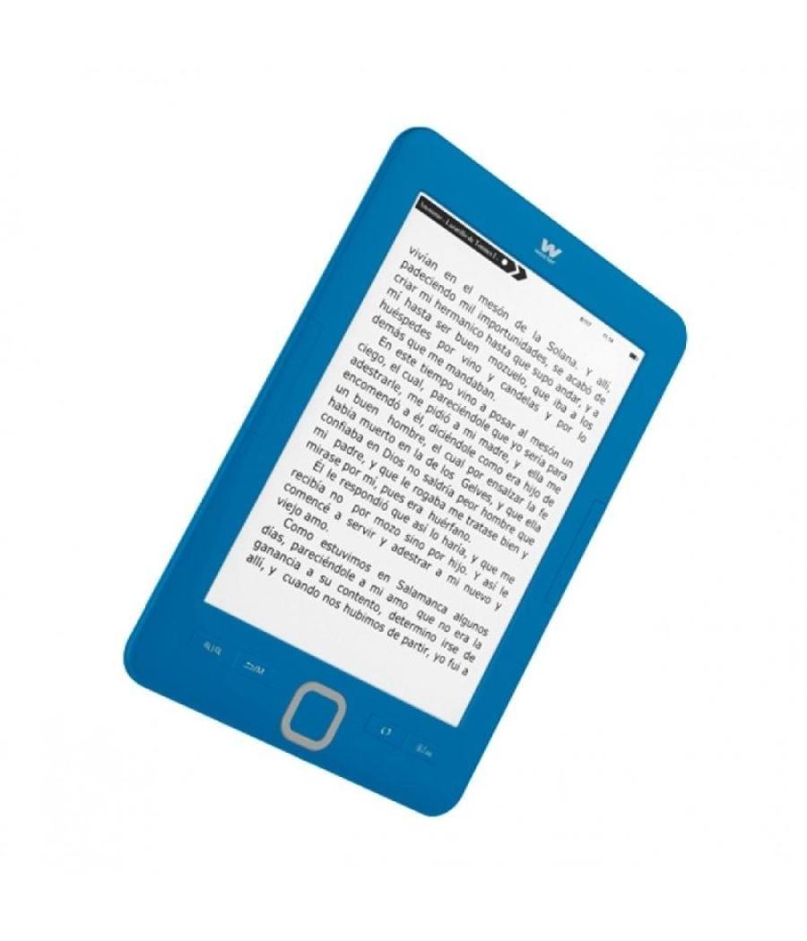 Libro electrónico ebook woxter scriba 195/ 6'/ tinta electrónica/ azul