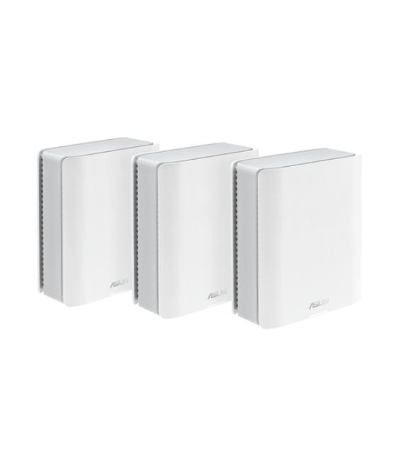 ASUS ZenWiFi BT10 – 3er Pack Weiß Tribanda (2.4 GHz / 5 GHz / 6 GHz) Wi-Fi 7 (802.11be) Blanco 3 Interno
