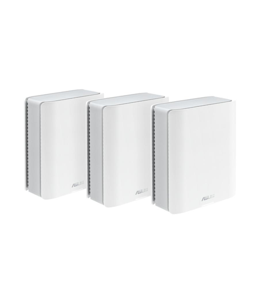 ASUS ZenWiFi BT10 – 3er Pack Weiß Tribanda (2.4 GHz / 5 GHz / 6 GHz) Wi-Fi 7 (802.11be) Blanco 3 Interno