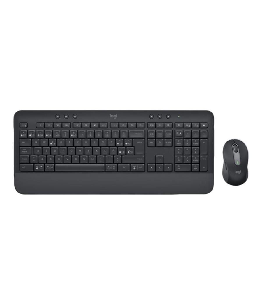 Teclado + mouse logitech signature mk650 for business grafito