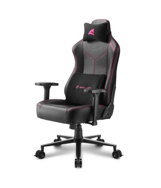 Silla gaming sharkoon skiller sgs30 negro rosa 165º