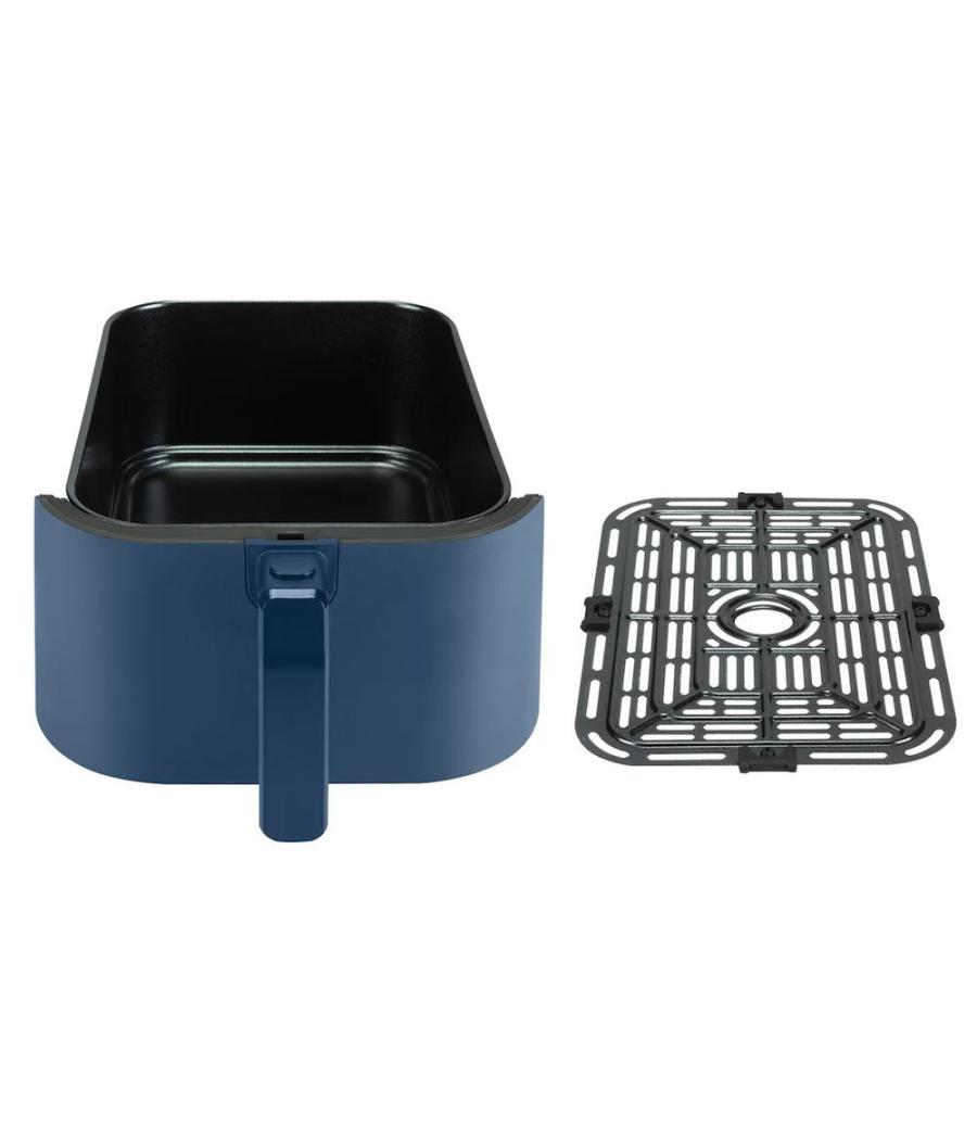 Freidora de aire bourgini airfryer slim ceramica 8l 1700w color azul