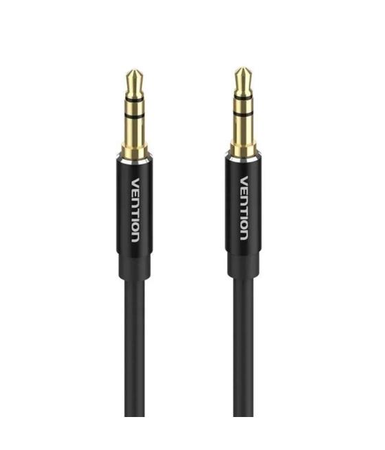 Cable estéreo vention baxbi/ jack 3.5 macho - jack 3.5 macho/ 3m/ negro