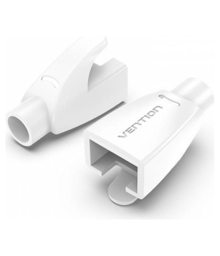 Funda protectora rj45 vention iodw0-50/ 50 uds/ blanca