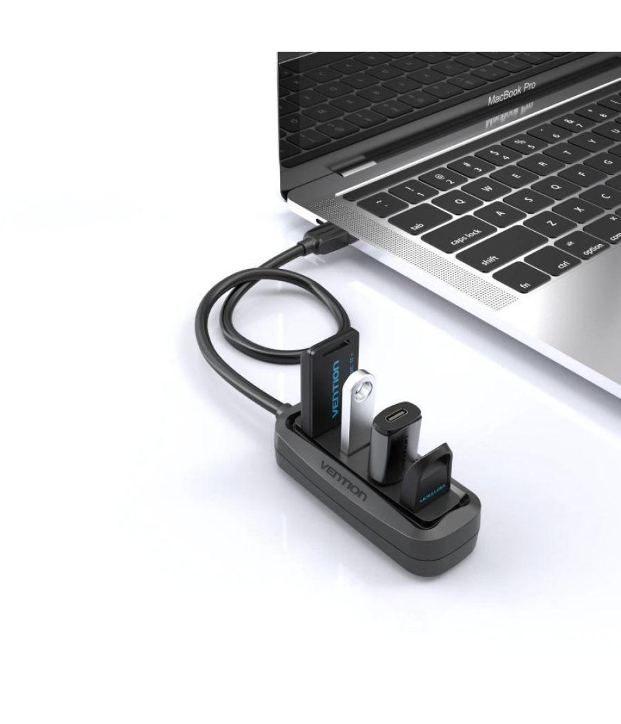 Hub usb vention vas-j43-b050/ 4xusb/ 50cm