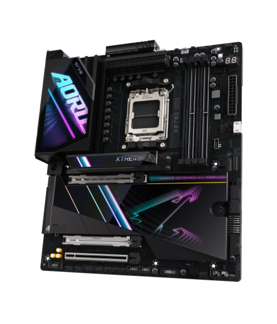 Placa gigabyte x870e aorus xtreme ai top,amd,am5,x870e,4ddr5,256gb,2usb4+hdmi,4sata3+2m.2,2lan10gb+wifi7+bt5.3,10usb3.2,e-atx