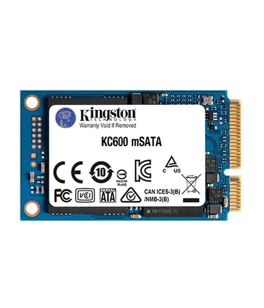 Kingston SKC600MS/256G SSD 256GB TLC 3D mSATA - Imagen 2