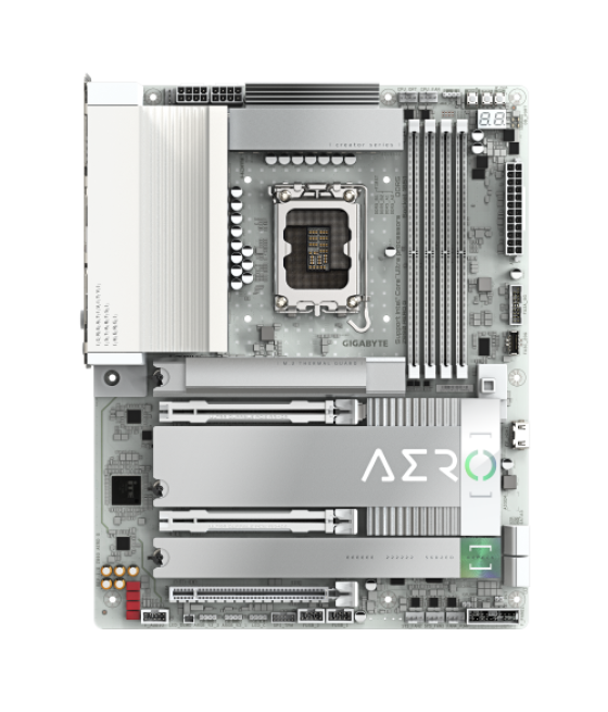 Gigabyte placa base z890 aero g - compatible con cpus intel core ultra (serie 2), vrm de 16+1+2 fases, hasta 8800mhz ddr5 (oc), 