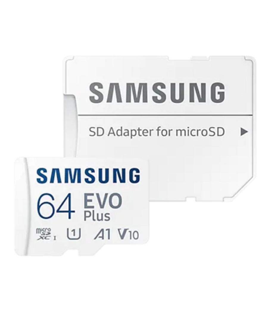 Tarjeta micro sd samsung 64gb evo plus