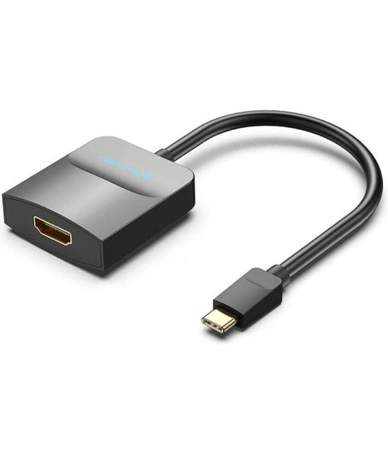 Adaptador vention tdcbb/ usb tipo-c macho - hdmi hembra