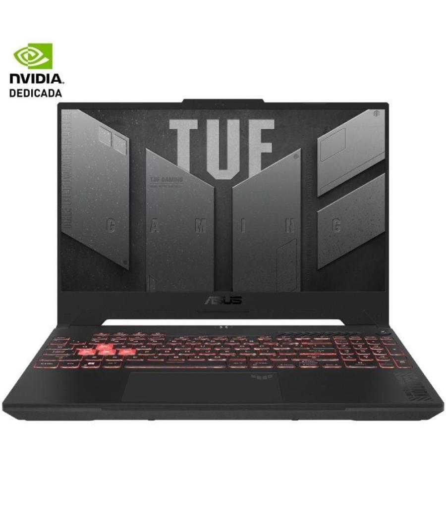 Portátil gaming asus tuf gaming a15 tuf507nvr-lp047 ryzen 7 7435hs/ 16gb/ 512gb ssd/ geforce rtx 4060/ 15.6'/ sin sistema operat Portátil gaming asus tuf gaming a15 tuf507nvr-lp047 ryzen 7 7435hs/ 16gb/ 512gb ssd/ geforce rtx 4060/ 15.6'/ sin sistema operat