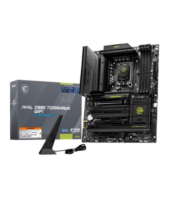 Placa msi mag b860 tomahawk wifi,intel,1851,b860,4ddr5,usb 10gbps,wifi,atx