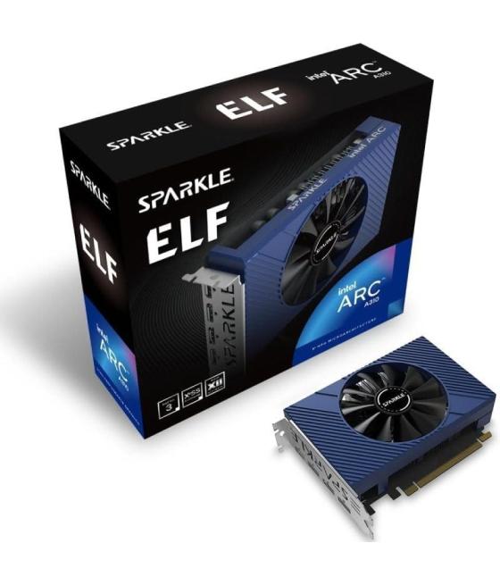 Tarjeta gráfica sparkle intel arc a310 elf/ 4gb gddr6