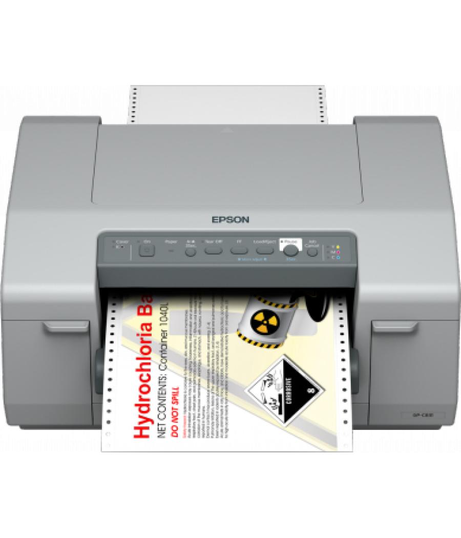 Epson GP-C831 impresora de etiquetas Inyección de tinta Color 5760 x 1440 DPI Alámbrico