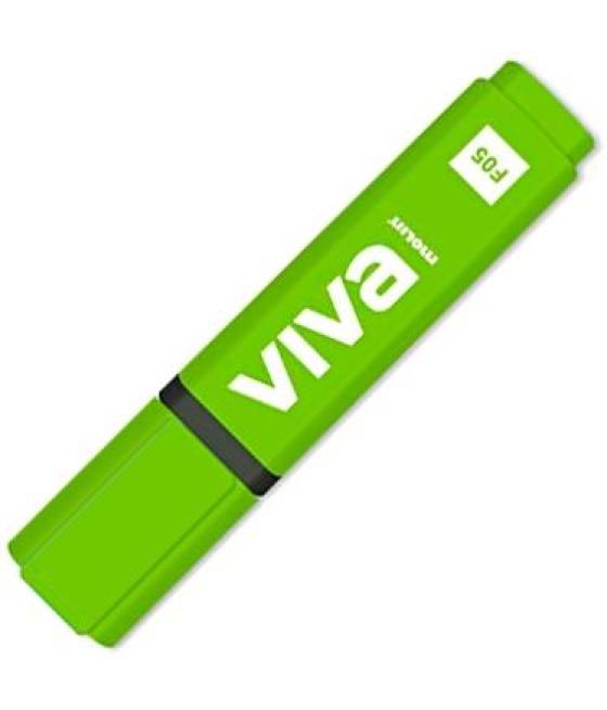 Molin marcador fluorescente viva verde