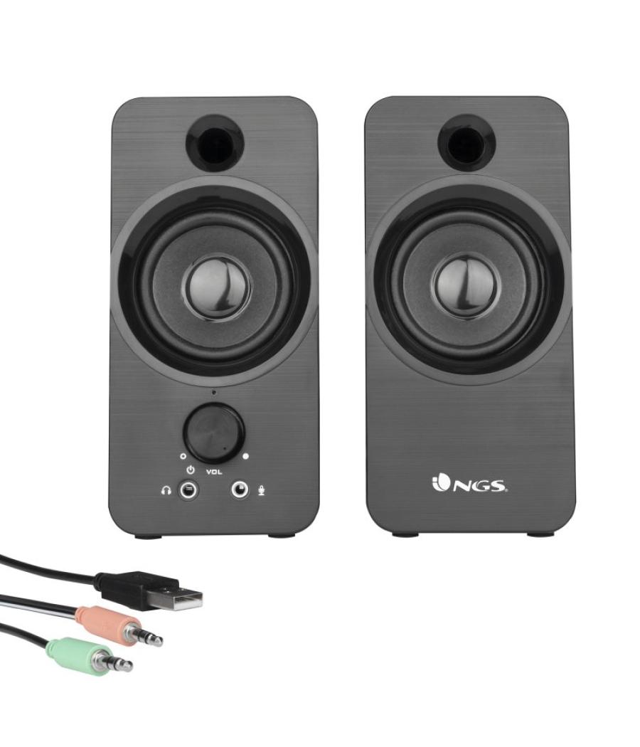 Ngs altavoces 2.0 sb350 12w multimedia