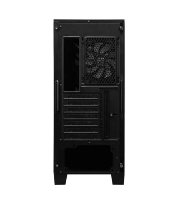 Caja ordenador gaming msi mag forge 121a airflow atx argb cristal templado negro