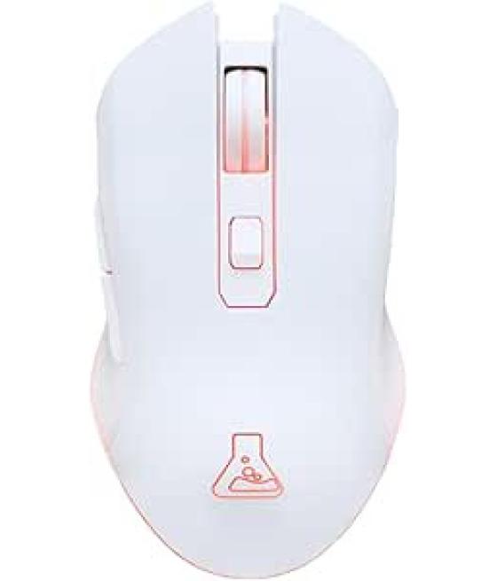 Gaming mouse wireless - 6400 dpi - white