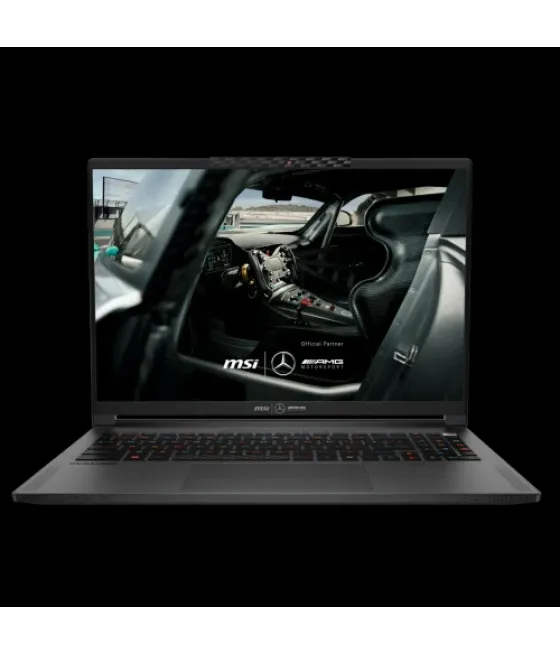 Msi portatil stealth 16 mercedesamg a1vgg-298es. 16" oled qhd+ (2560x1600) 240hz,. ultra 9 processor 185h. nvidia geforce rtx 40