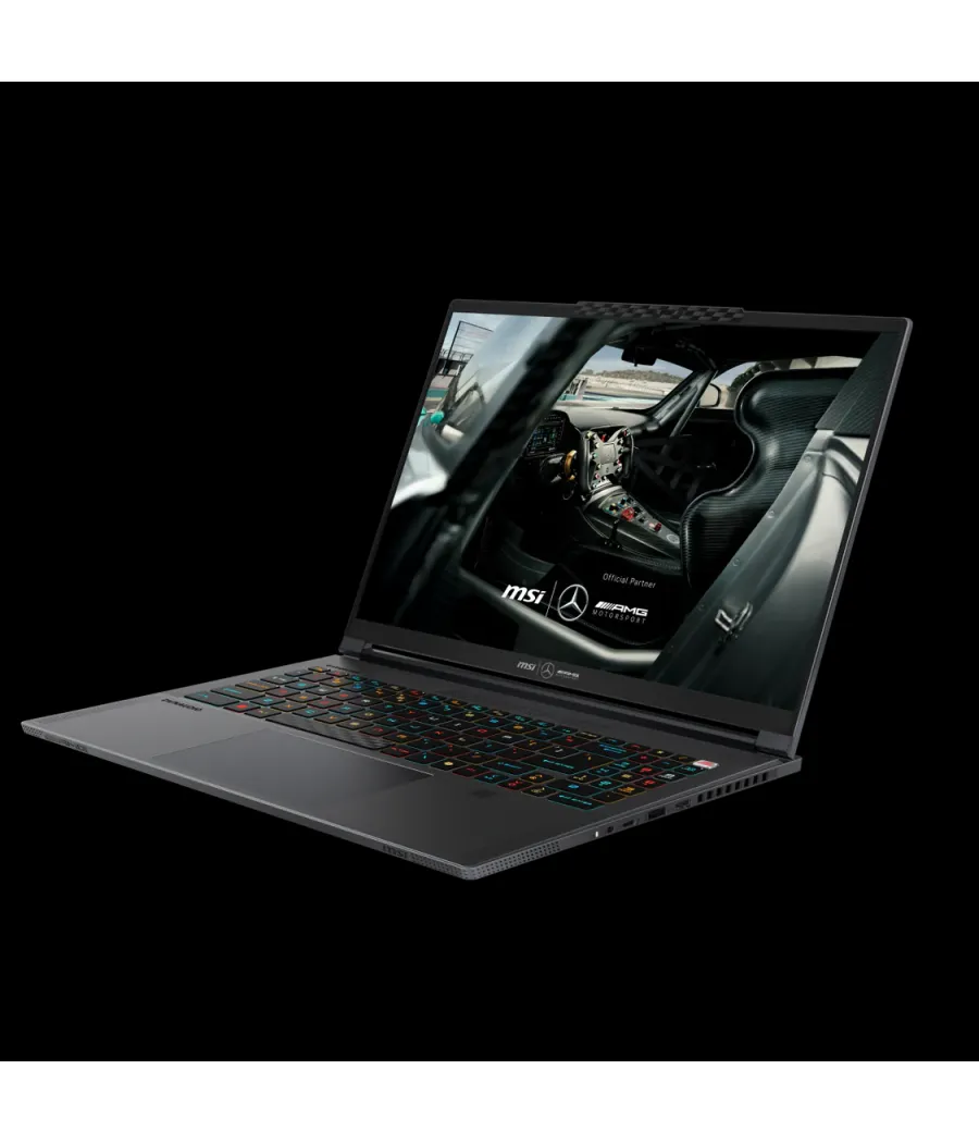 Msi portatil stealth 16 mercedesamg a1vgg-298es. 16" oled qhd+ (2560x1600) 240hz,. ultra 9 processor 185h. nvidia geforce rtx 40