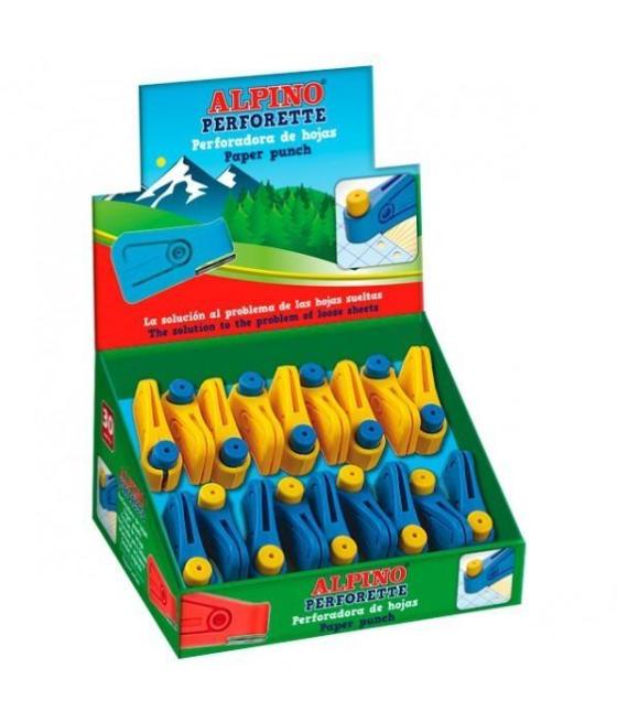 Alpino taladro perforette 1 agujero c/surtidos