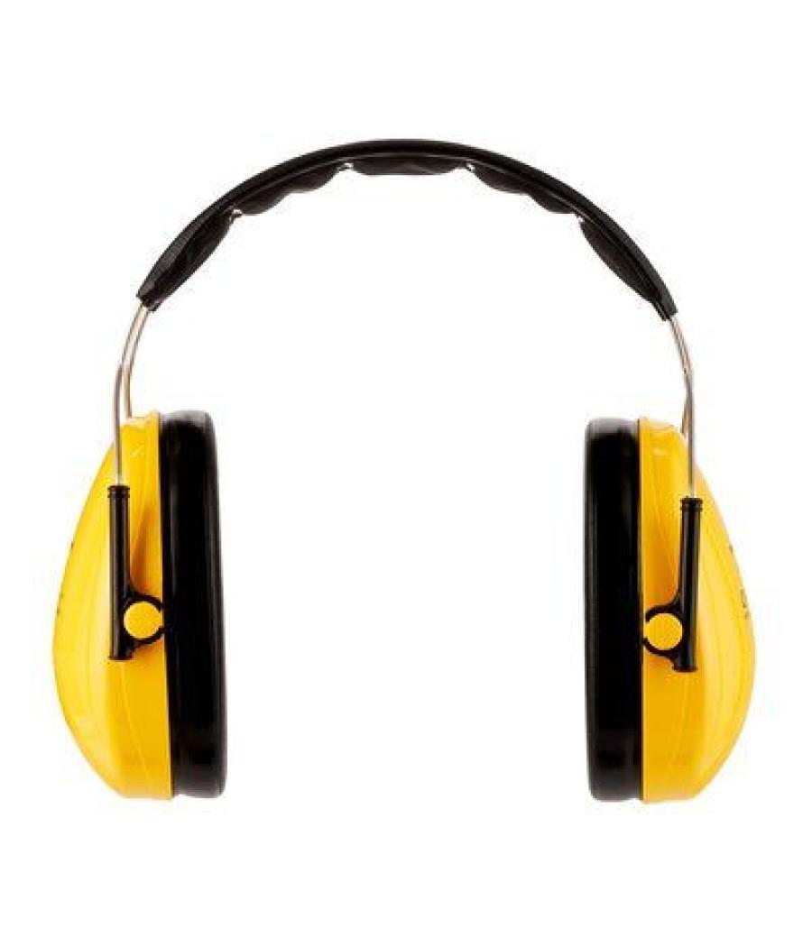 Cascos orejeras acolchadas con diadema proteccion auditiva peltor optime h510a-1 snr-27db amarillo 3m 7100334982