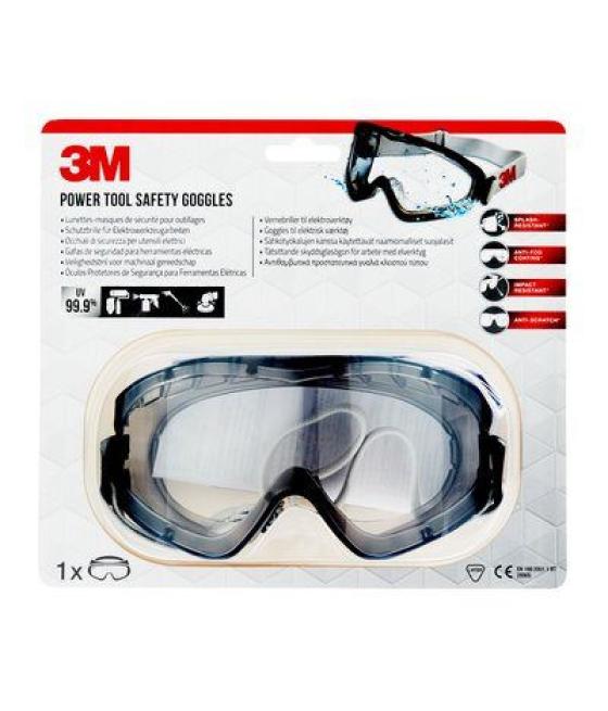 Gafas de seguridad para herramientas eléctricas 2890s 2890-1 3m 7100331530