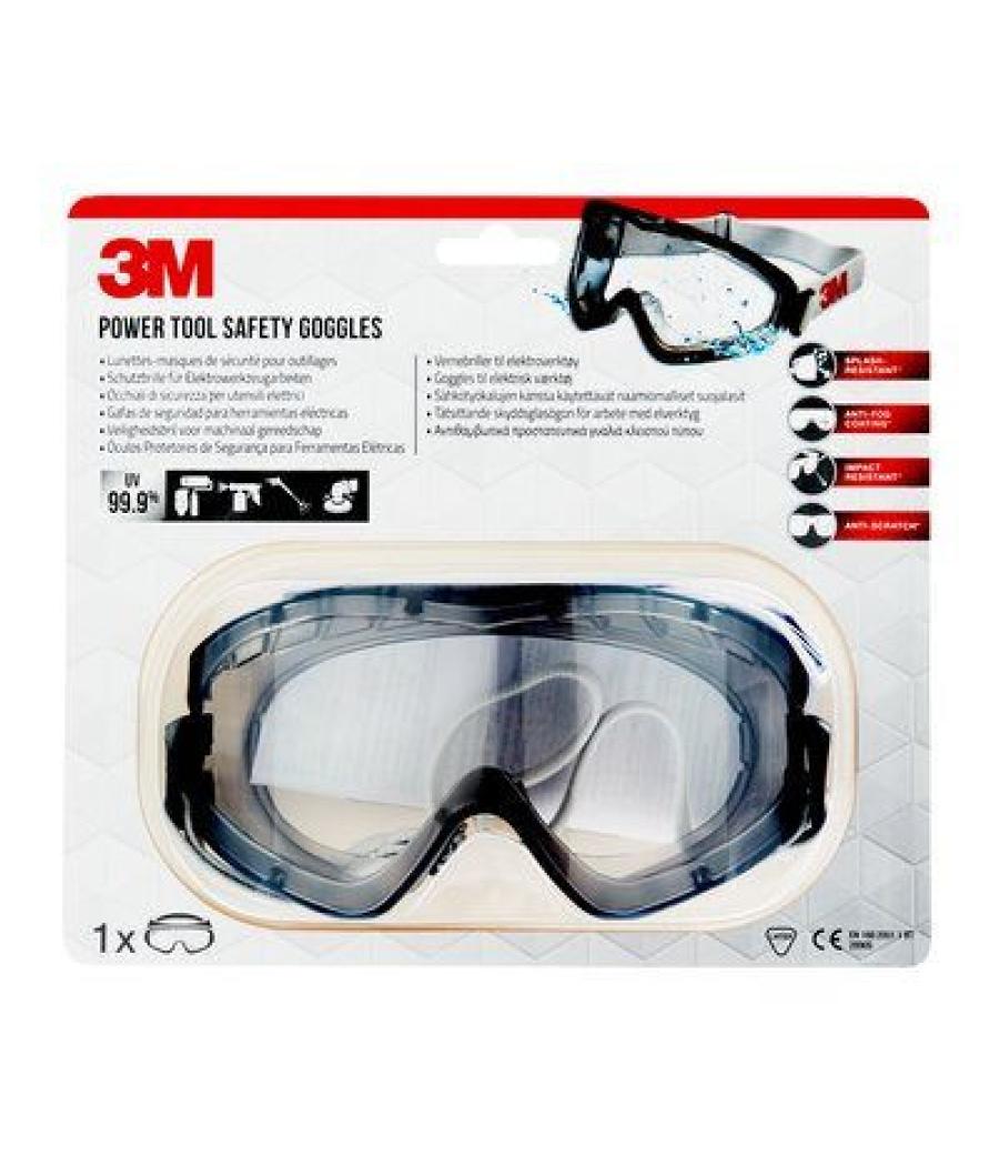 Gafas de seguridad para herramientas eléctricas 2890s 2890-1 3m 7100331530