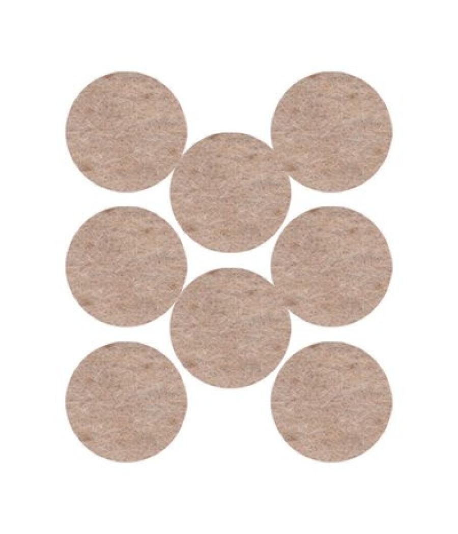 Blister 8 fieltros adhesivos extra suaves 25mm diametro beige sp84a21 scotch 7100309845