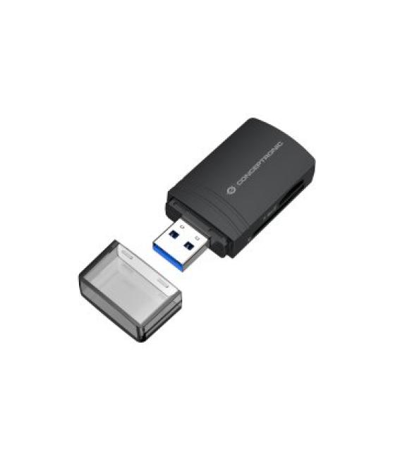 Card reader externo conceptronic bian06b usb 3.0 sd/sdhc/sdxc microsd/tflash