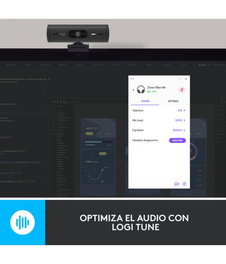 Logitech Zone Vibe 100 Auriculares Inalámbrico Diadema Llamadas/Música Bluetooth Grafito